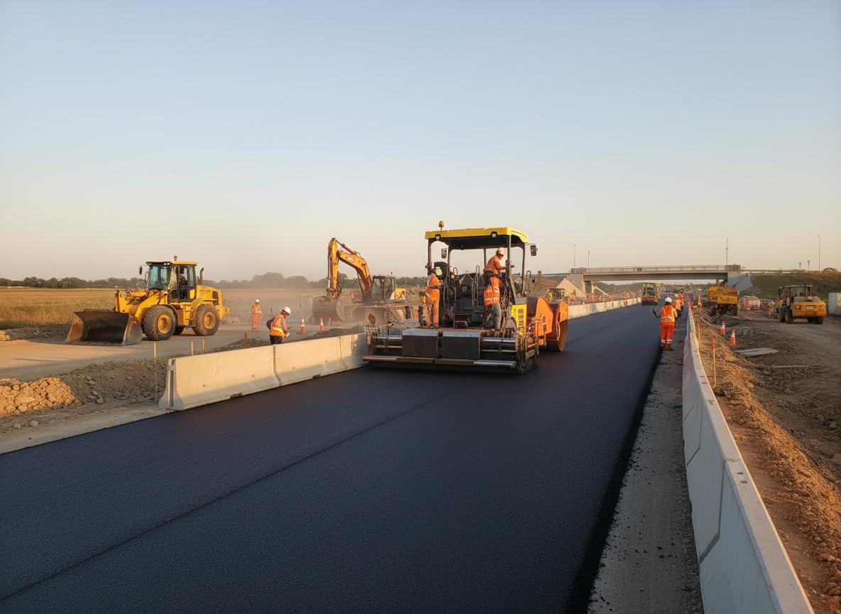 Yol yapım çalışması